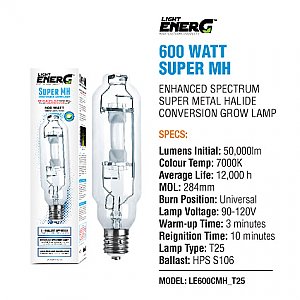 Light EnerG 600w Super Metal Conversion
