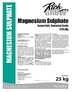 Terralink - Rich Grow Epsom Salts (Magnesium Sulphate) 9.8% Mg
