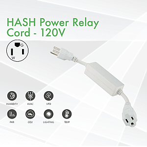 iLuminar - Hash Power Relay Cord 120v
